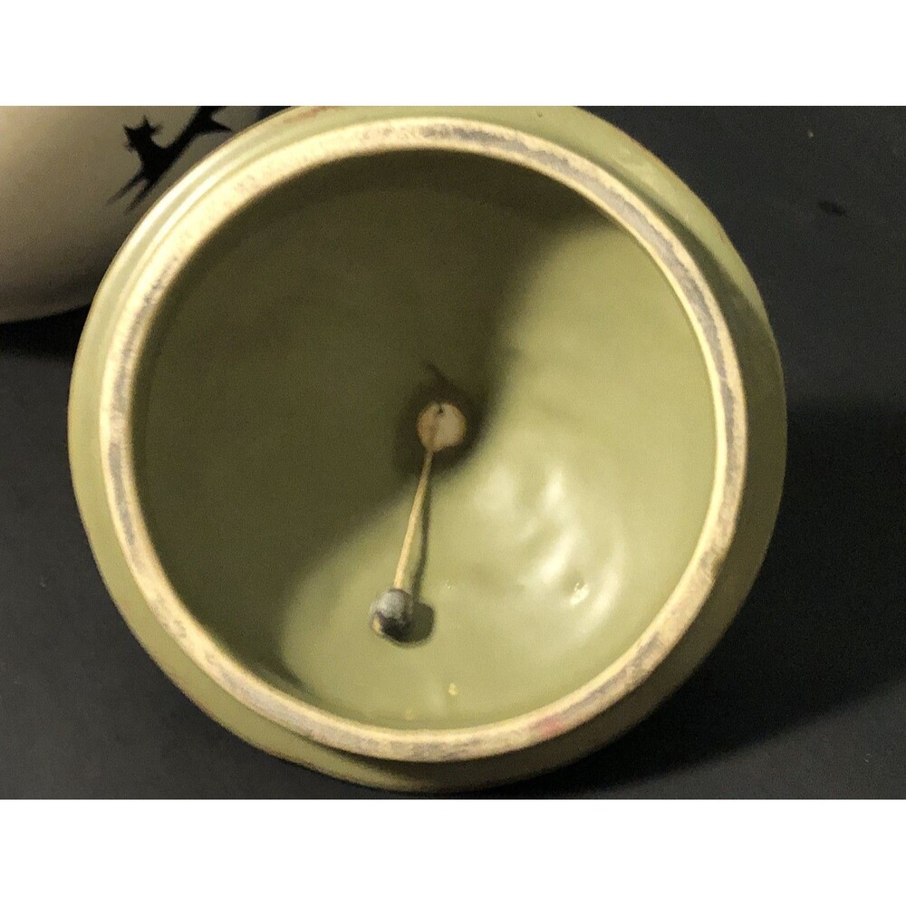 Mid Century McCoy Upton Dog Chase Cat Decor Bowl Bell 1960s - Picture 3 of 5